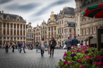 Une place du marché