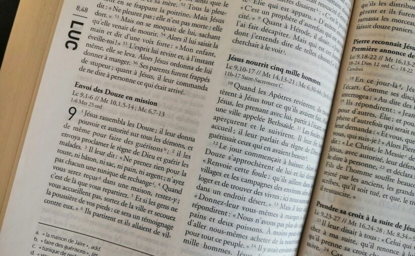 Bible ouverte